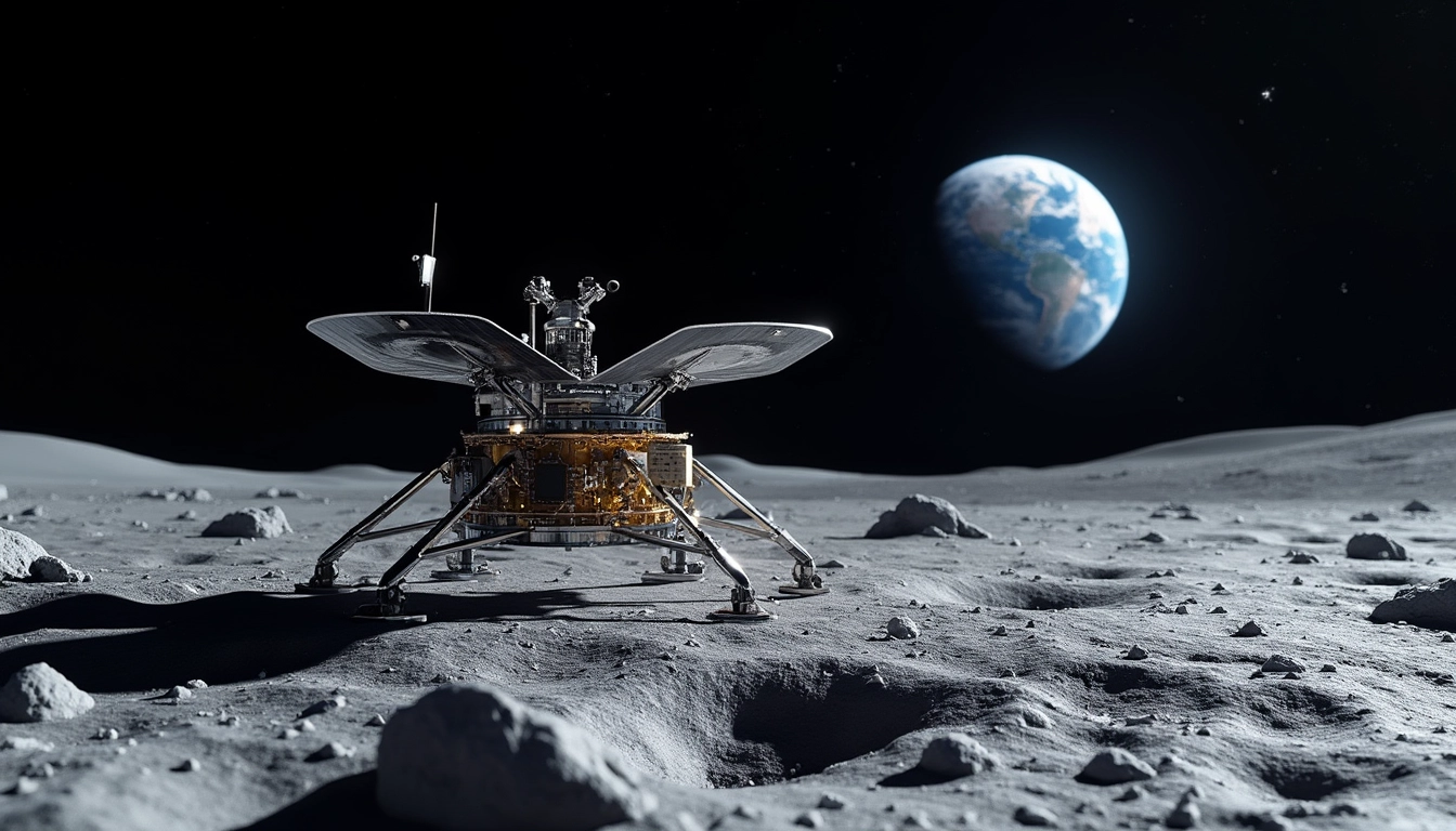 NASA Makes History with First GPS Signal Reception on Moon Surface